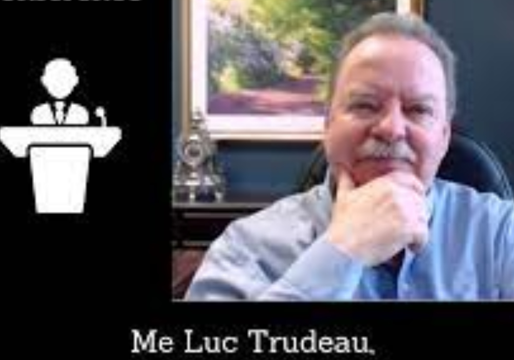 Vidéoconférence  de  Me Luc Trudeau, avocat